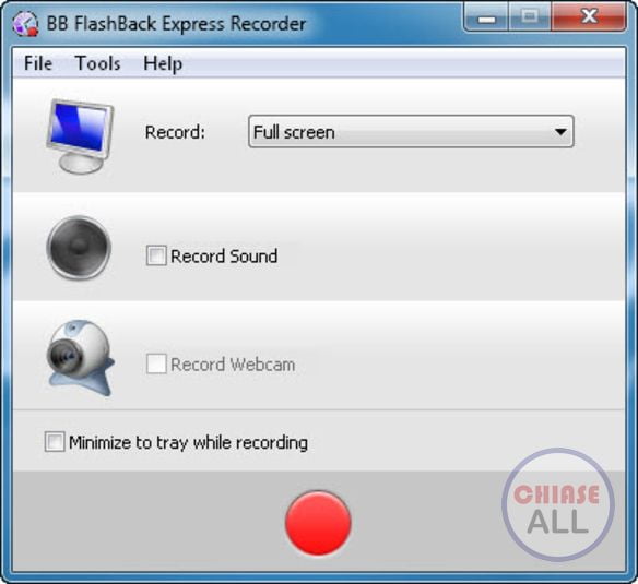 phần mềm quay video màn hình BB FlashBack Express
