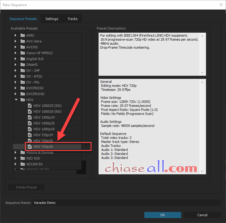 Karaoke Adobe Premire Pro CC 2015 2