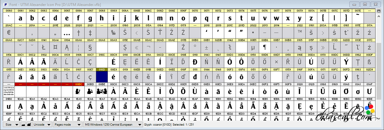 Font Icon Kara Title Maker 2 sẽ giúp cho bạn tạo nên những title và logo độc đáo và sáng tạo. Với hàng trăm icon khác nhau, bạn có thể dễ dàng tạo ra các icon và logo tùy chỉnh cho website, blog hay dự án tới. Tự hào là một trong những font icon hàng đầu, Kara Title Maker 2 sẽ giúp cho các thiết kế của bạn trở nên chuyên nghiệp và tạo nên ấn tượng đẹp.