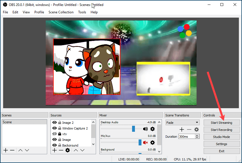 obs studio 2