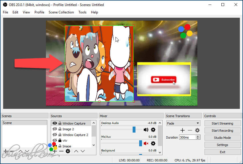 obs studio 6