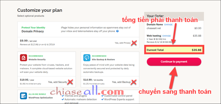 dang ky hosting ipage mien phi ten mien 8