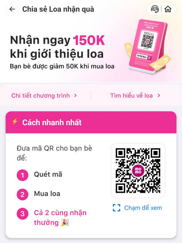 Giới thiệu loa MoMo kiếm tiền