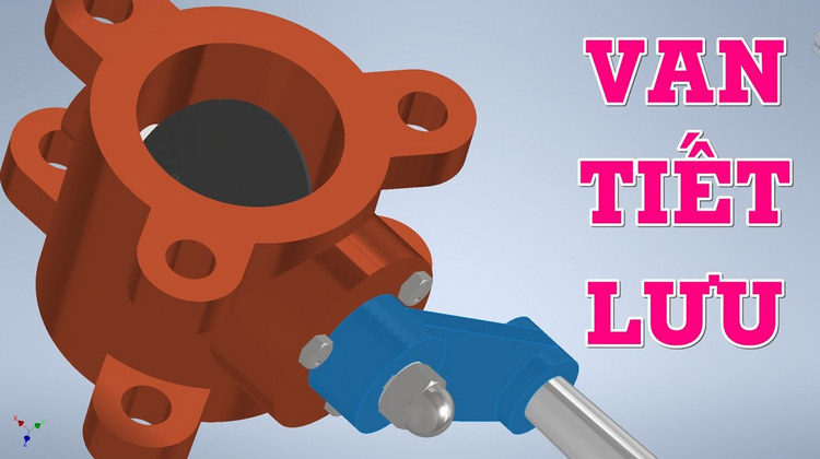 Lắp ráp Van tiết lưu trên Inventor